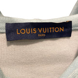 ルイ・ヴィトン LOUIS VUITTON モノグラムグラディエントニットパーカー HNN45W ブルー コットン メンズ パーカー