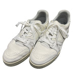 ルイ・ヴィトン LOUIS VUITTON トレイナーローカット 1A8WAU ホワイト レザー メンズ スニーカー