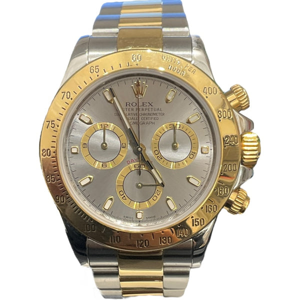 ロレックス ROLEX ﾃﾞｲﾄﾅ 116523 グレー SS/K18 メンズ 腕時計