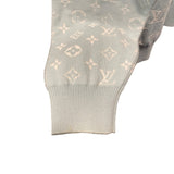 ルイ・ヴィトン LOUIS VUITTON モノグラムグラディエントニットパーカー HNN45W ブルー コットン メンズ パーカー