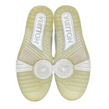 ルイ・ヴィトン LOUIS VUITTON トレイナーローカット 1A8WAU ホワイト レザー メンズ スニーカー