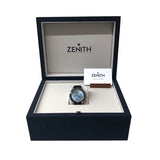 ゼニス ZENITH クロノマスタースポーツ ヨシダスペシャルエディション 65.3104.3600/52.C920 ブルー  K18WG 自動巻き メンズ 腕時計
