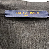 ルイ・ヴィトン LOUIS VUITTON モノグラム総柄テリーコットンジップアップパーカー HPY41W ブラック コットン メンズ パーカー