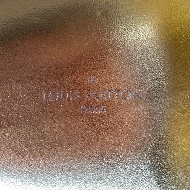 ルイ・ヴィトン LOUIS VUITTON ボンディアラインフラット MA0138 ゴールド PVC メンズ サンダル