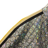 グッチ GUCCI GG総柄メタリックブルゾン シルバー ナイロン メンズ ブルゾン