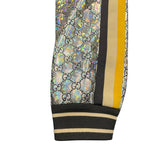 グッチ GUCCI GG総柄メタリックブルゾン シルバー ナイロン メンズ ブルゾン