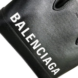 バレンシアガ BALENCIAGA ヴァルトップ ハンドS 550645 ブラック レザー レディース ハンドバッグ