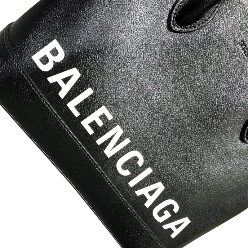 バレンシアガ BALENCIAGA ヴァルトップ ハンドS 550645 ブラック レザー レディース ハンドバッグ