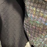 グッチ GUCCI GG総柄メタリックブルゾン シルバー ナイロン メンズ ブルゾン