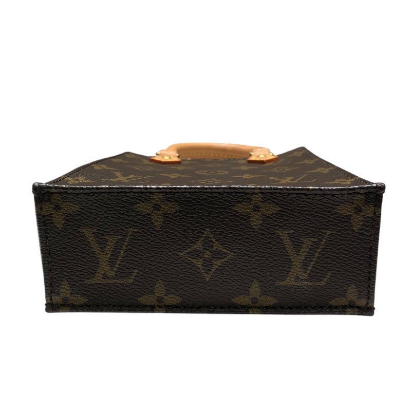 ルイ・ヴィトン LOUIS VUITTON プティットサックプラ M69442 ブラウン PVC レディース ショルダーバッグ