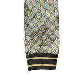 グッチ GUCCI GG総柄メタリックブルゾン シルバー ナイロン メンズ ブルゾン