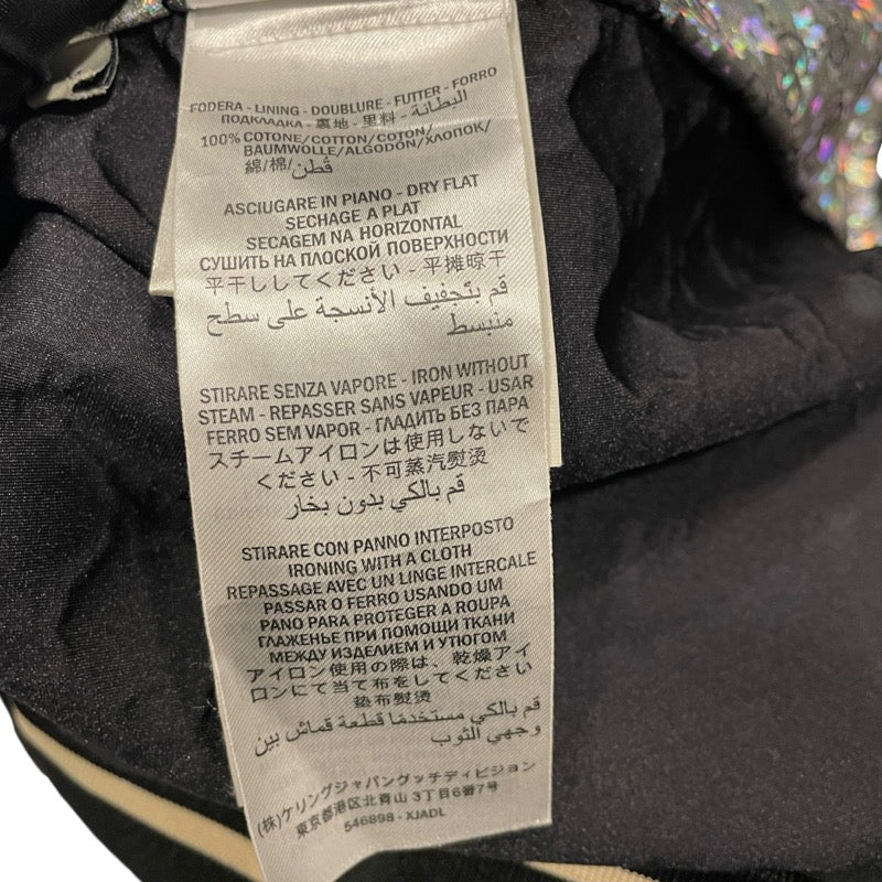 グッチ GUCCI GG総柄メタリックブルゾン シルバー ナイロン メンズ ブルゾン