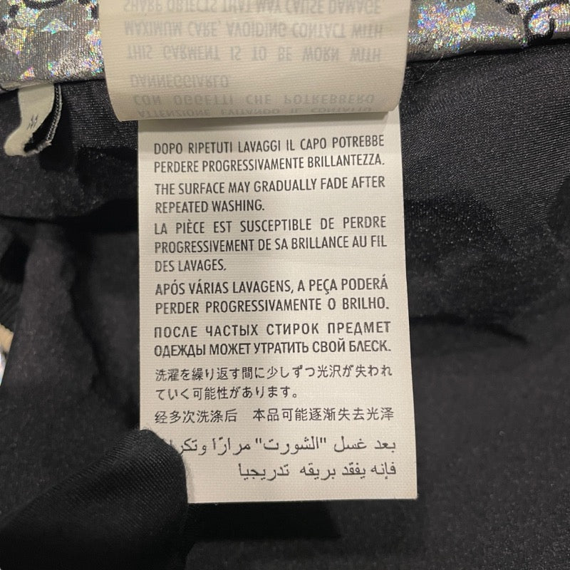 グッチ GUCCI GG総柄メタリックブルゾン シルバー ナイロン メンズ ブルゾン
