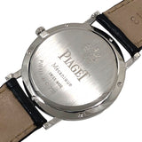 ピアジェ PIAGET アルティプラノ P10411 ホワイト K18WG/レザーストラップ メンズ 腕時計