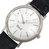 ピアジェ PIAGET アルティプラノ P10411 ホワイト K18WG/レザーストラップ メンズ 腕時計