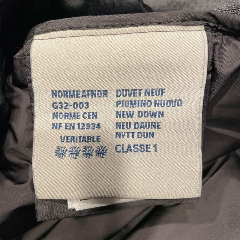 モンクレール MONCLER ニット切替ダウンジャケット グレー ウール メンズ ダウンジャケット