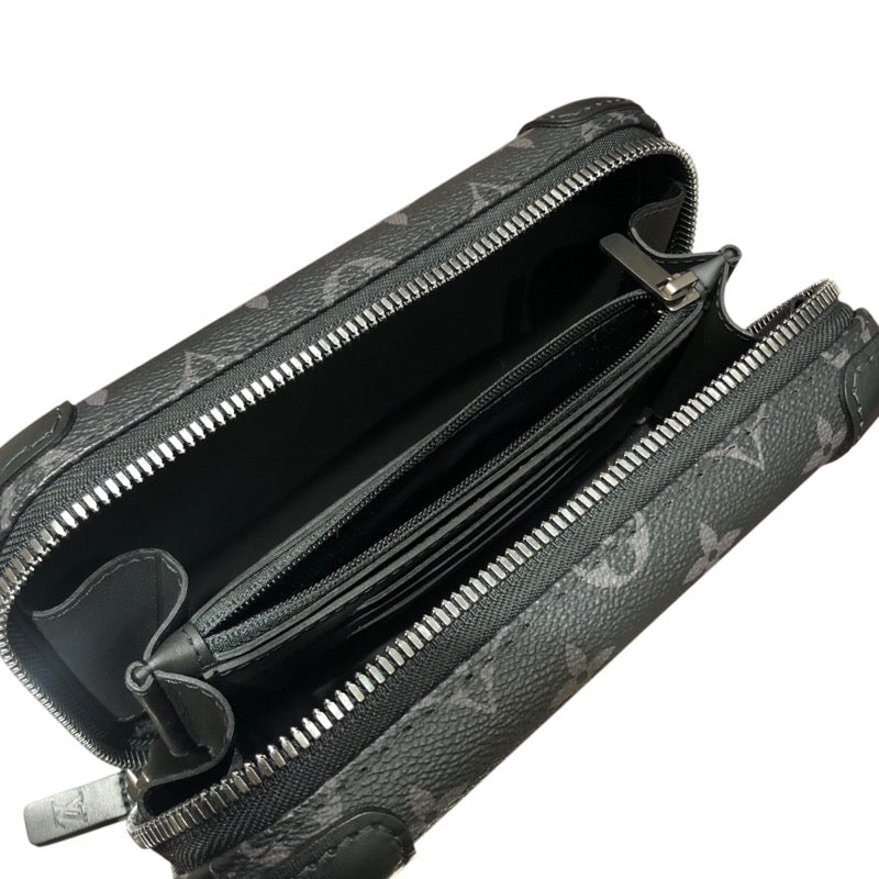 ルイ・ヴィトン LOUIS VUITTON ホライゾン・クラッチ M45579 ブラック モノグラム・エクリプス レディース ショルダーバッグ