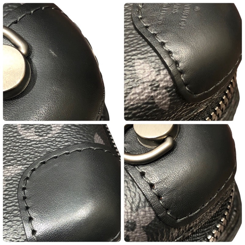 ルイ・ヴィトン LOUIS VUITTON ホライゾン・クラッチ M45579 ブラック モノグラム・エクリプス レディース ショルダーバッグ