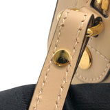 グッチ GUCCI GGスーパーミニトップハンドルバッグ 790130 ベージュ レザー レディース ショルダーバッグ