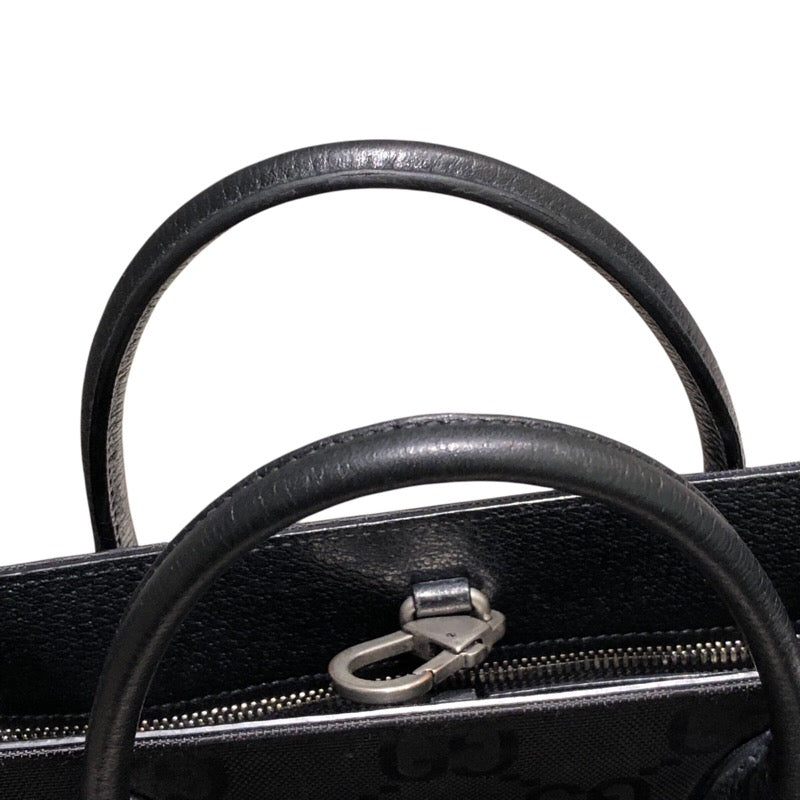 グッチ GUCCI オフザグリットトートバッグ 630355 ブラック GGナイロン ユニセックス トートバッグ