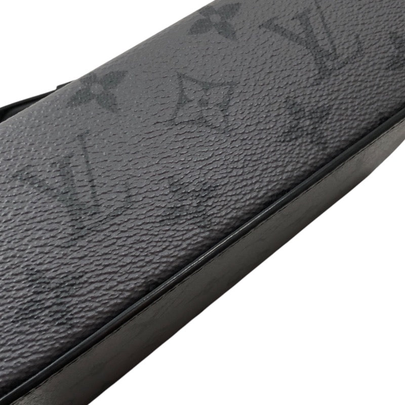 ルイ・ヴィトン LOUIS VUITTON スティーマ・ウェアラブルウォレット M11496 グレー/ターコイズ モノグラム・エクリプス リバース キャンバス メンズ ショルダーバッグ