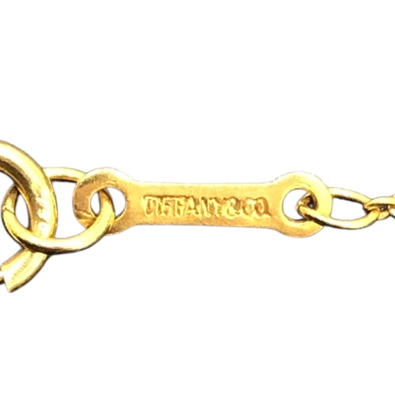 ティファニー TIFFANY＆CO オープンハートネックレス ゴールド 750YG アクセサリー