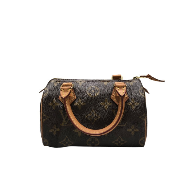 ルイ・ヴィトン LOUIS VUITTON ミニ・スピーディ M41534 モノグラム PVC レディース ショルダーバッグ