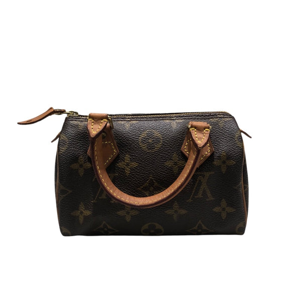ルイ・ヴィトン LOUIS VUITTON ミニ・スピーディ M41534 モノグラム PVC レディース ショルダーバッグ