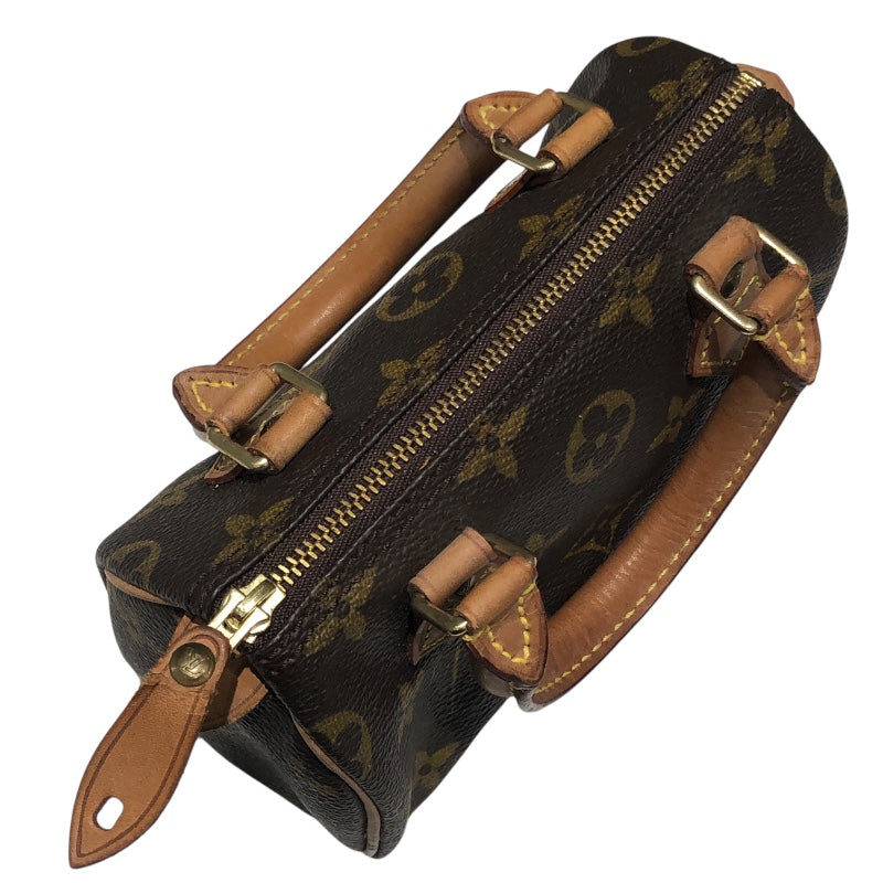 ルイ・ヴィトン LOUIS VUITTON ミニ・スピーディ M41534 モノグラム PVC レディース ショルダーバッグ