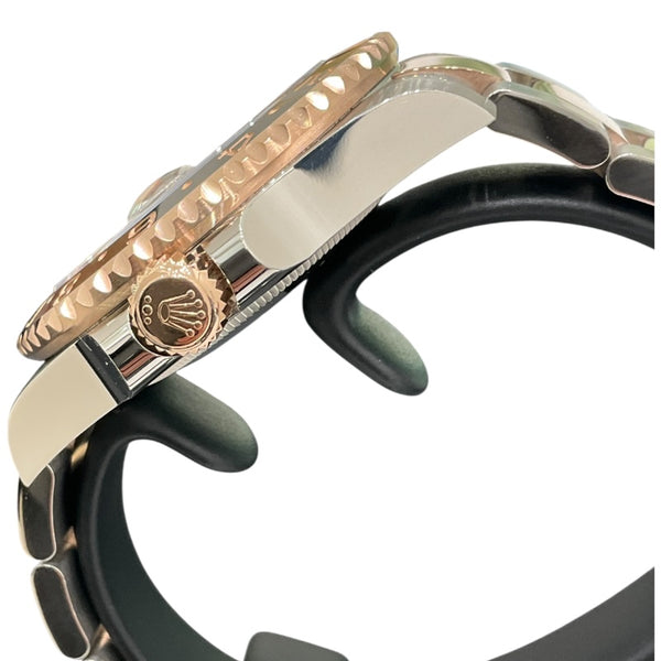 ロレックス ROLEX GMTﾏｽﾀｰ2 126711CHNR ブラック PG/SS メンズ 腕時計