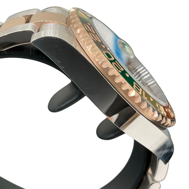 ロレックス ROLEX GMTﾏｽﾀｰ2 126711CHNR ブラック PG/SS メンズ 腕時計