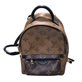 ルイ・ヴィトン LOUIS VUITTON パームスプリングスバックMINI M42411 ブラウン モノグラムリバース レディース リュック・デイパック