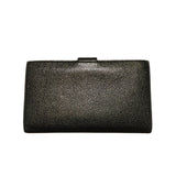 シャネル CHANEL ココマーク ロングフラップ ウォレット A13498 ブラック キャビアスキン レディース 二つ折り財布