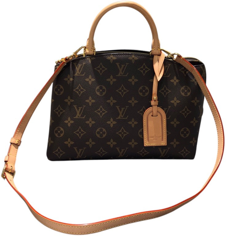 ルイ・ヴィトン LOUIS VUITTON プティ・パレPM M45900 ブラウン モノグラムキャンバス レディース ショルダーバッグ