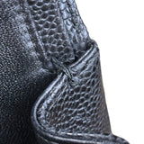 シャネル CHANEL マトラッセ25 A01112 ブラック　ゴールド金具 キャビアスキン レディース ショルダーバッグ