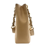 シャネル CHANEL PSTチェーントートバッグ A50994 ベージュ/GD金具 キャビアスキン レディース トートバッグ