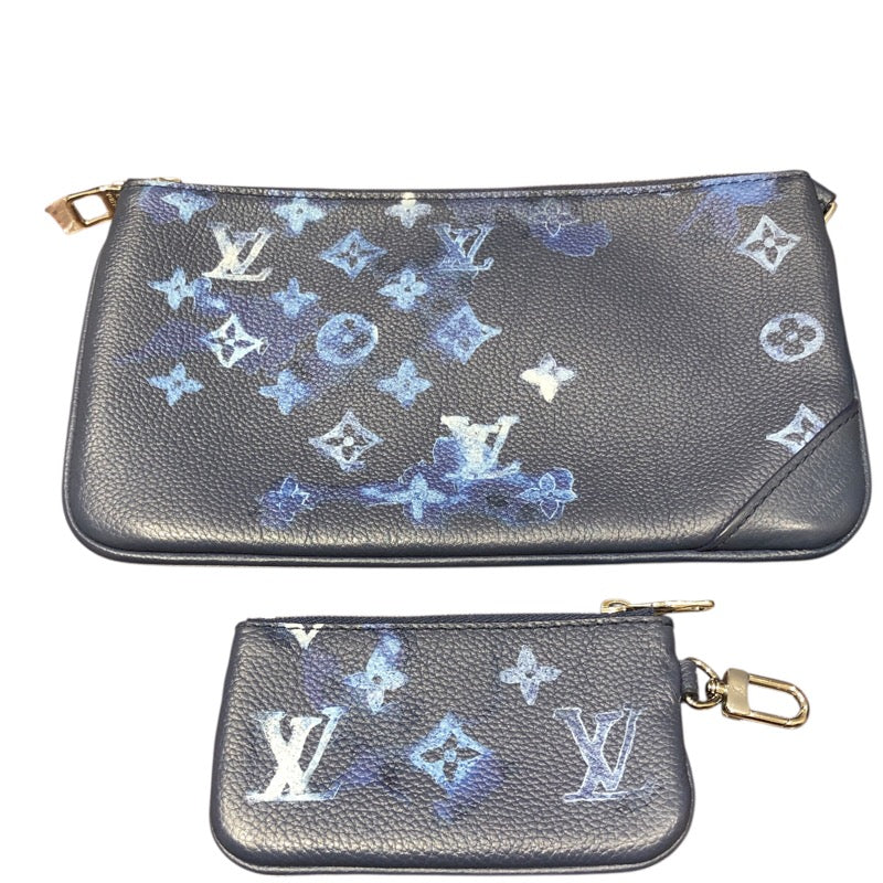 ルイ・ヴィトン LOUIS VUITTON トリオ・メッセンジャー M57840 モノグラム・ウォーターカラー メンズ ショルダーバッグ