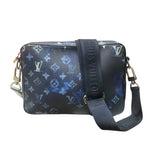 ルイ・ヴィトン LOUIS VUITTON トリオ・メッセンジャー M57840 モノグラム・ウォーターカラー メンズ ショルダーバッグ