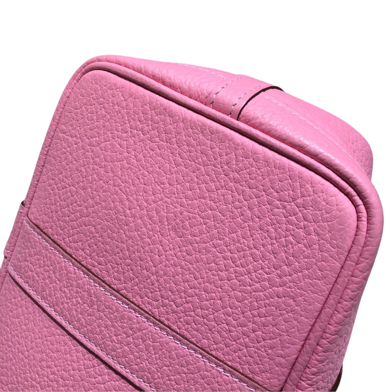 エルメス HERMES ガーデンパーティーTPM Z刻 ピンク ネゴンダ レディース ハンドバッグ