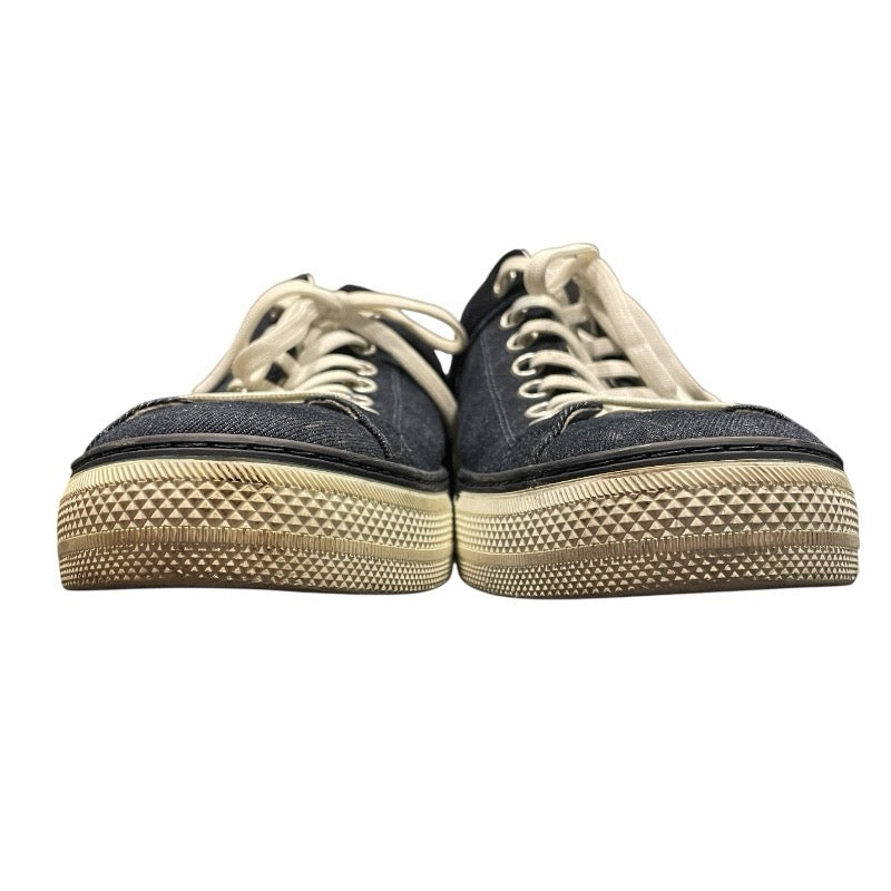 ルイ・ヴィトン LOUIS VUITTON ローカットスニーカー ネイビー キャンバス/スウェードレザー メンズ スニーカー