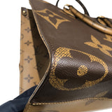 ルイ・ヴィトン LOUIS VUITTON オンザゴーMM M45321 モノグラム モノグラムジャイアント・リバース レディース ハンドバッグ