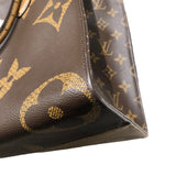 ルイ・ヴィトン LOUIS VUITTON オンザゴーMM M45321 モノグラム モノグラムジャイアント・リバース レディース ハンドバッグ