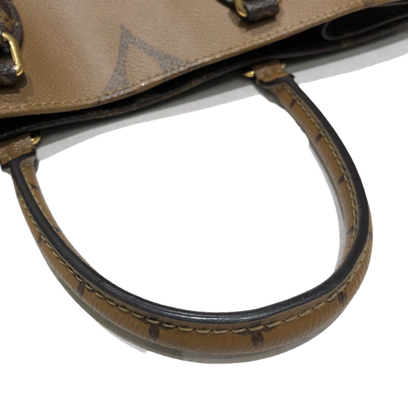 ルイ・ヴィトン LOUIS VUITTON オンザゴーMM M45321 モノグラム モノグラムジャイアント・リバース レディース ハンドバッグ
