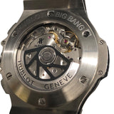 ウブロ HUBLOT ビッグバン アエロバン スチール パヴェ 311.SX.1170.GR.1704 黒文字盤 ステンレススチール メンズ 腕時計