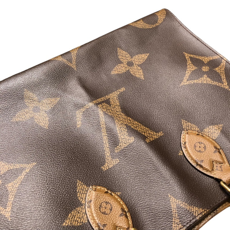 ルイ・ヴィトン LOUIS VUITTON オンザゴーMM M45321 モノグラム モノグラムジャイアント・リバース レディース ハンドバッグ