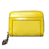 グッチ GUCCI GGキャンバス コインパース 790037 イエロー GGキャンバス レディース コインケース