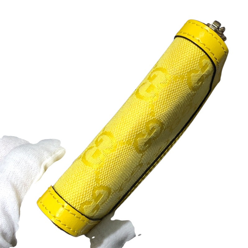 グッチ GUCCI GGキャンバス コインパース 790037 イエロー GGキャンバス レディース コインケース