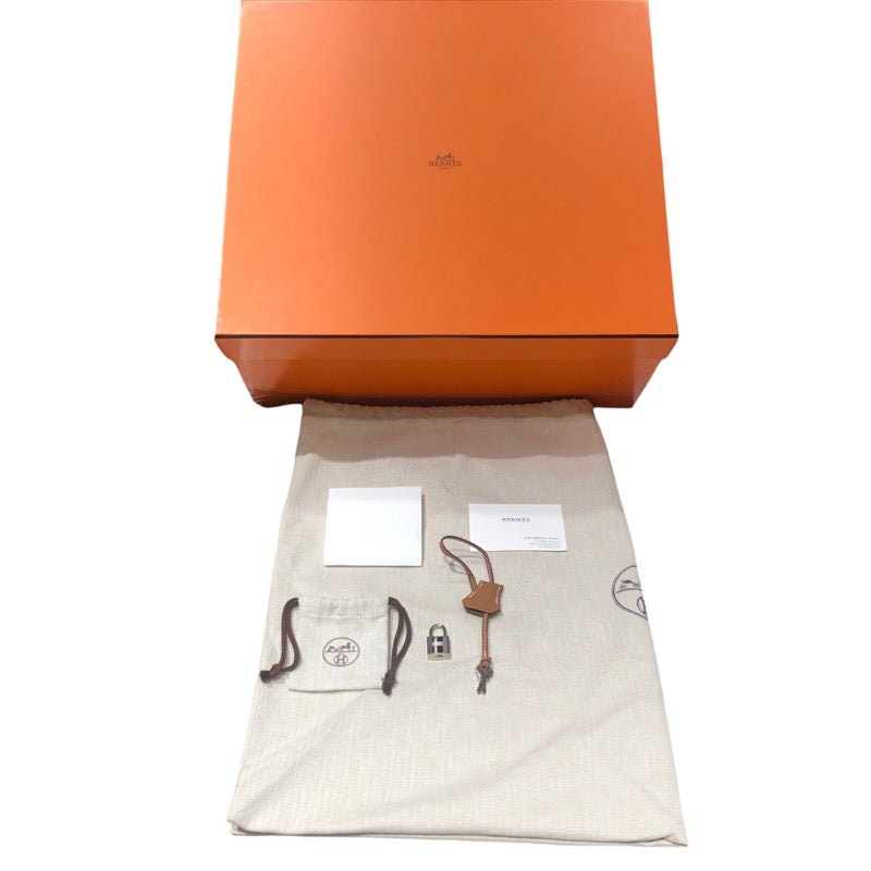エルメス HERMES バーキン40 U刻印 ゴールド シルバー金具 トゴ メンズ ハンドバッグ