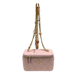 シャネル CHANEL マトラッセバニティショルダー AP2625 ピンク ラム レディース ショルダーバッグ