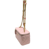 シャネル CHANEL マトラッセバニティショルダー AP2625 ピンク ラム レディース ショルダーバッグ